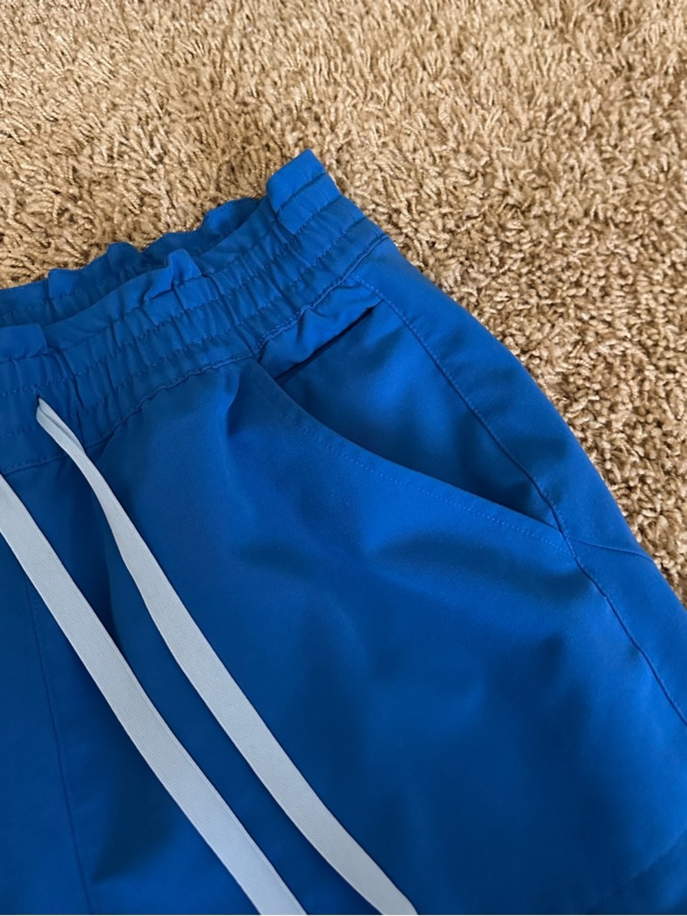 Figs High Waisted Royal Blue Regina Pants Medium - Picture 3 of 11